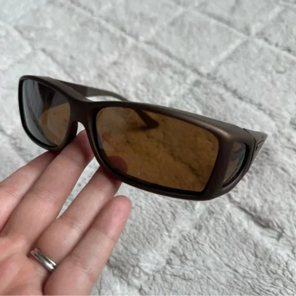 Cocoons | Wide Line (ML) Sand Polarized Copper Sunglasses